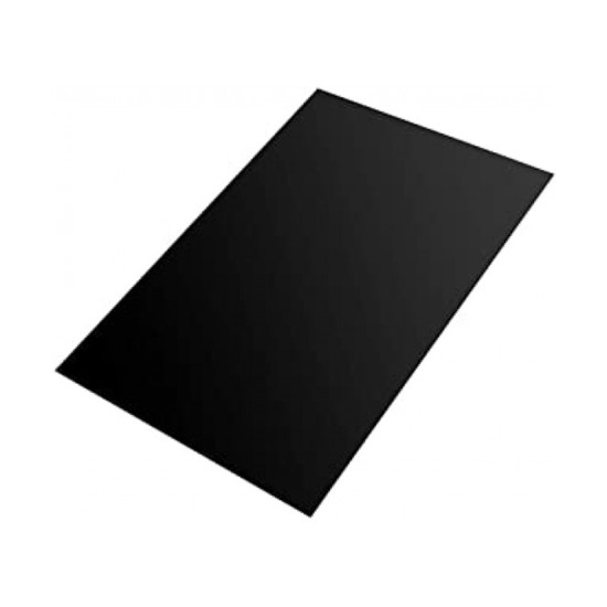 MAGIC SOFT MATT RUBBER SHEET 0.8MM PRETO